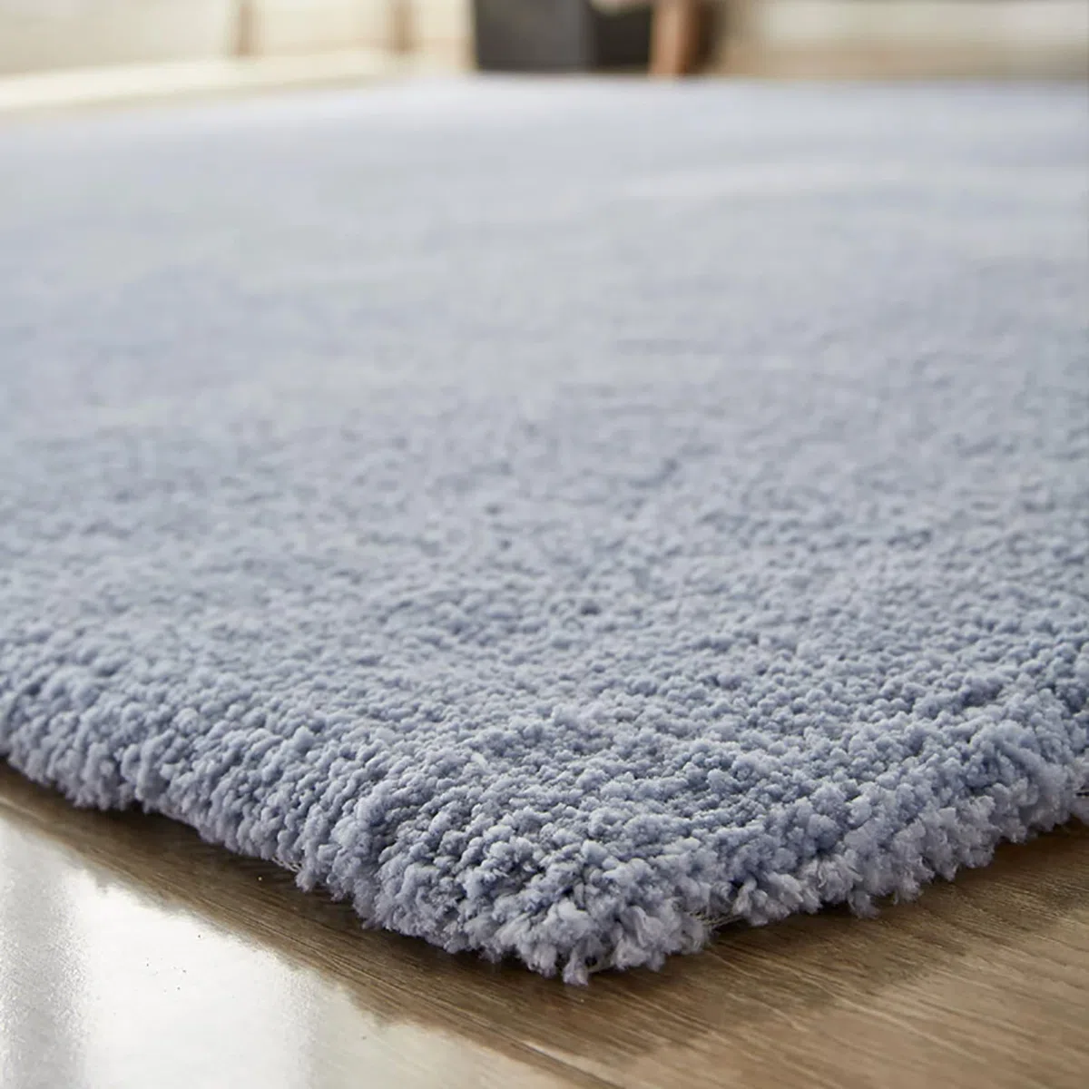 Zotteliger Teppich, ultraweich, rutschfest, rechteckig, für Schlafzimmer und Wohnzimmer, dicker Plüsch, Niederflor-Design, Heimdekoration, 160 x 230 cm