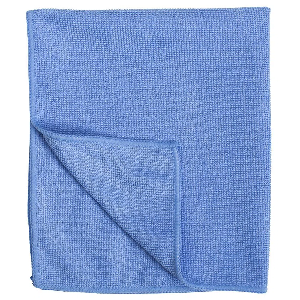Vermop 100 Stück Progressive, Microfasertuch, blau, L: 39,5 cm, B: 34,5 cm, H: 0,3 cm
