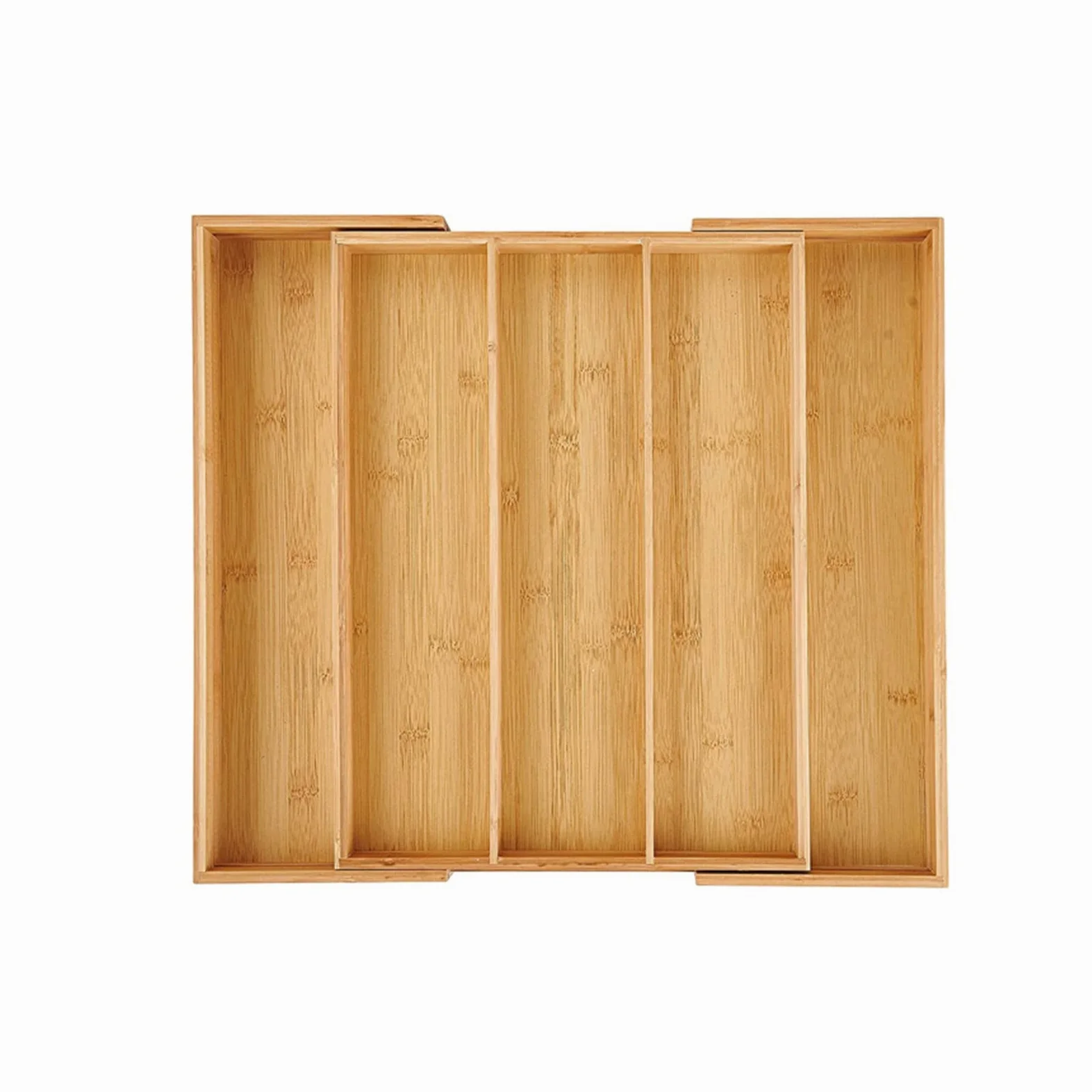 Besteckkasten, Schubladeneinsätze for die Küche, erweiterbar mit 3–5 Fächern, Besteck-Organizer, Aufbewahrungshalter for die Küche, for Messer, Gabeln, Löffel und Gadgets,Aufbewahrungsbox fü