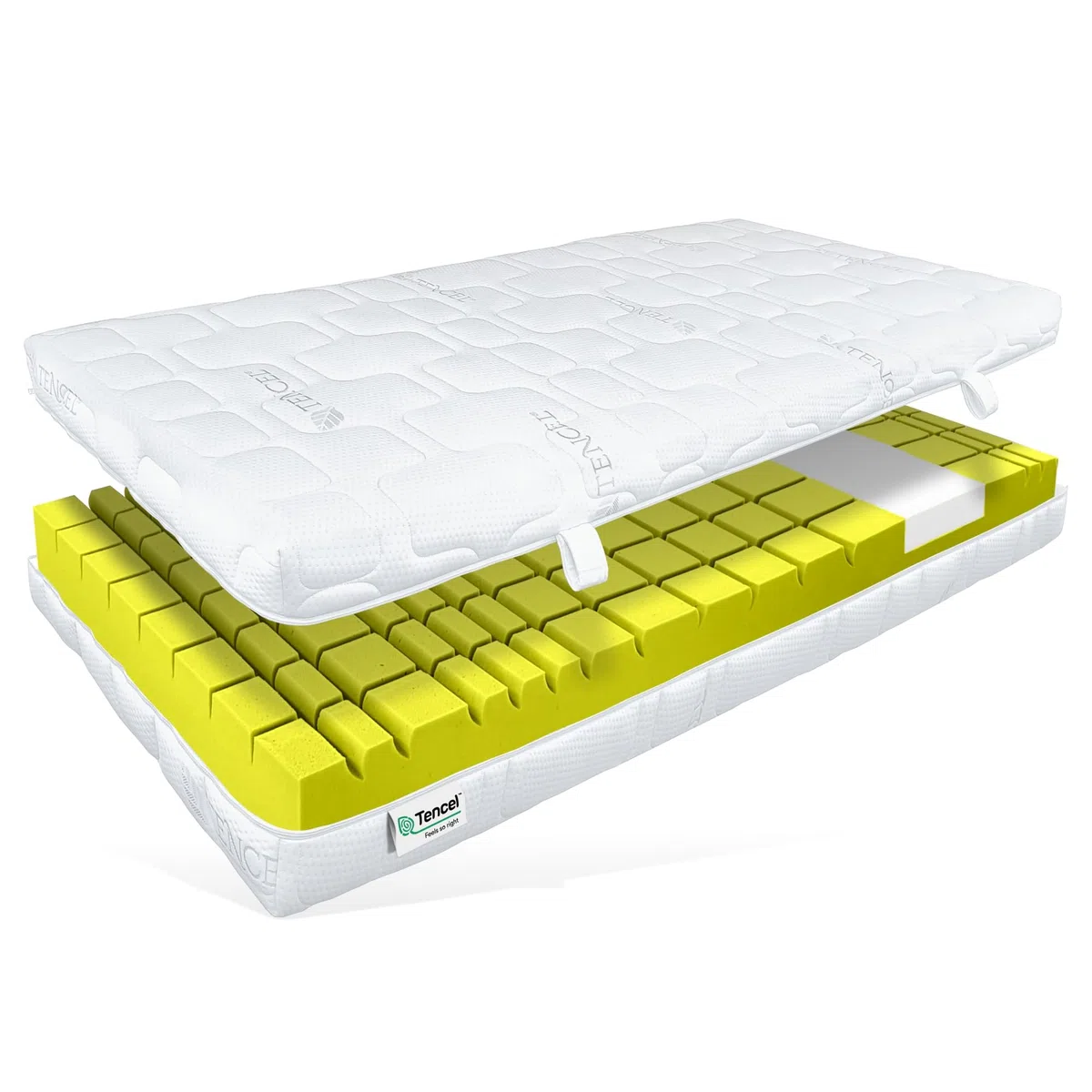 Matratzen Perfekt Kaltschaummatratze Terra Med Visco 90x200 H2 24 cm