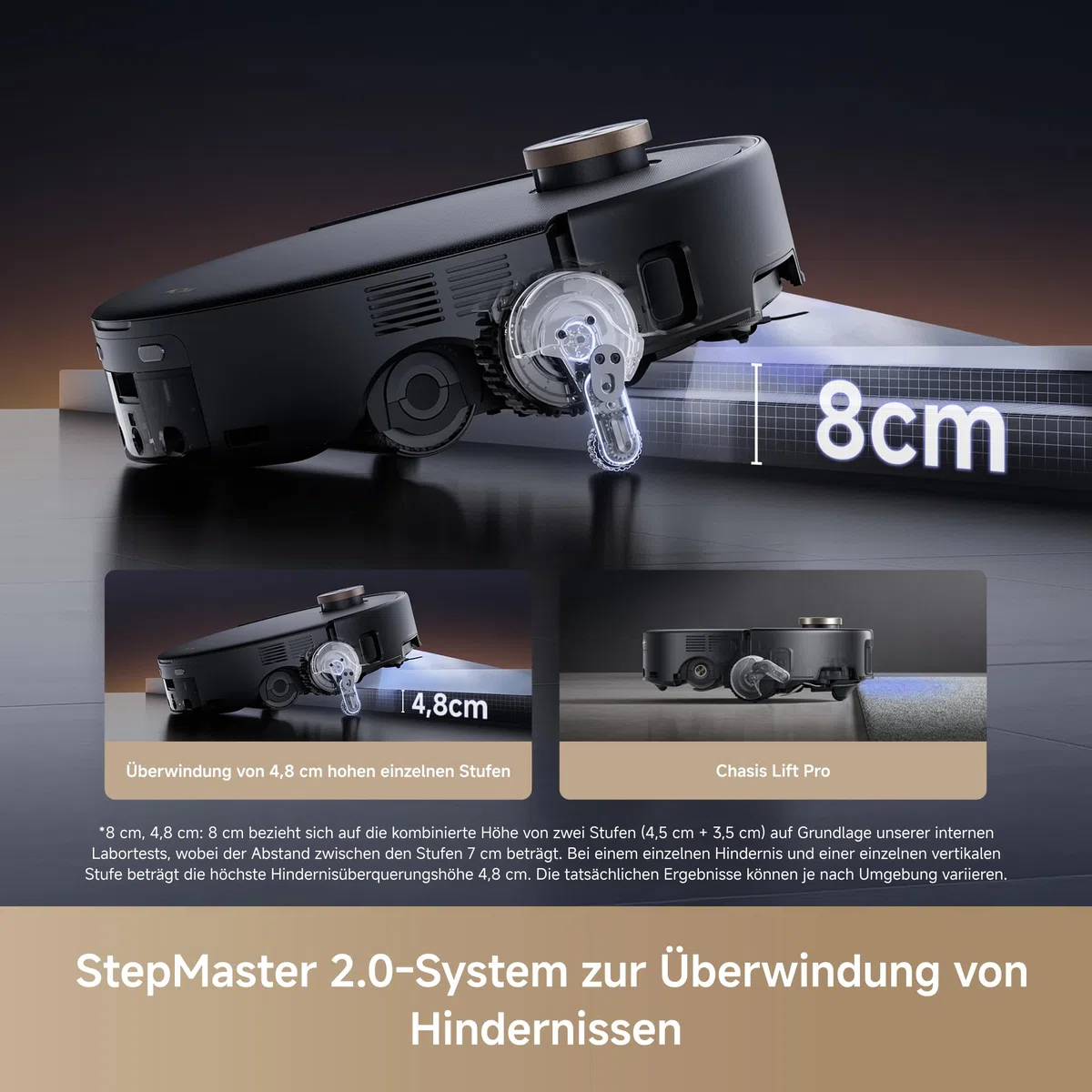 MOVA Z60 Ultra Roller Complete, Schwarz