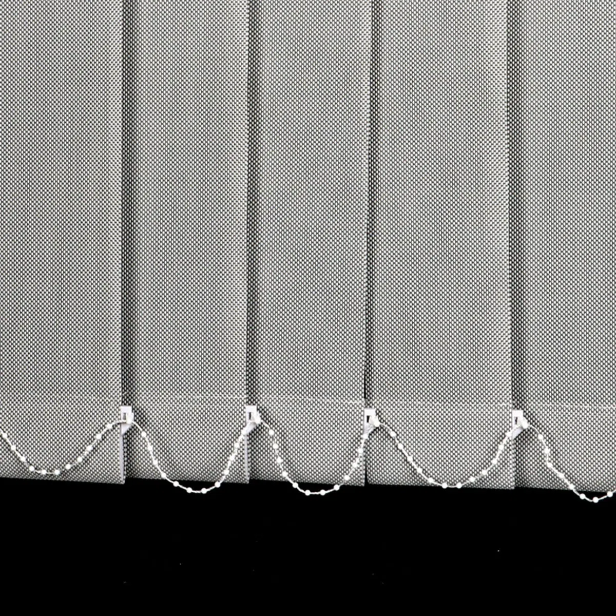 Jalousien-Set, anpassbar, lichtblockierend, für Türen und Türen, inkl. Zubehör, 130 x 180 cm, Grau