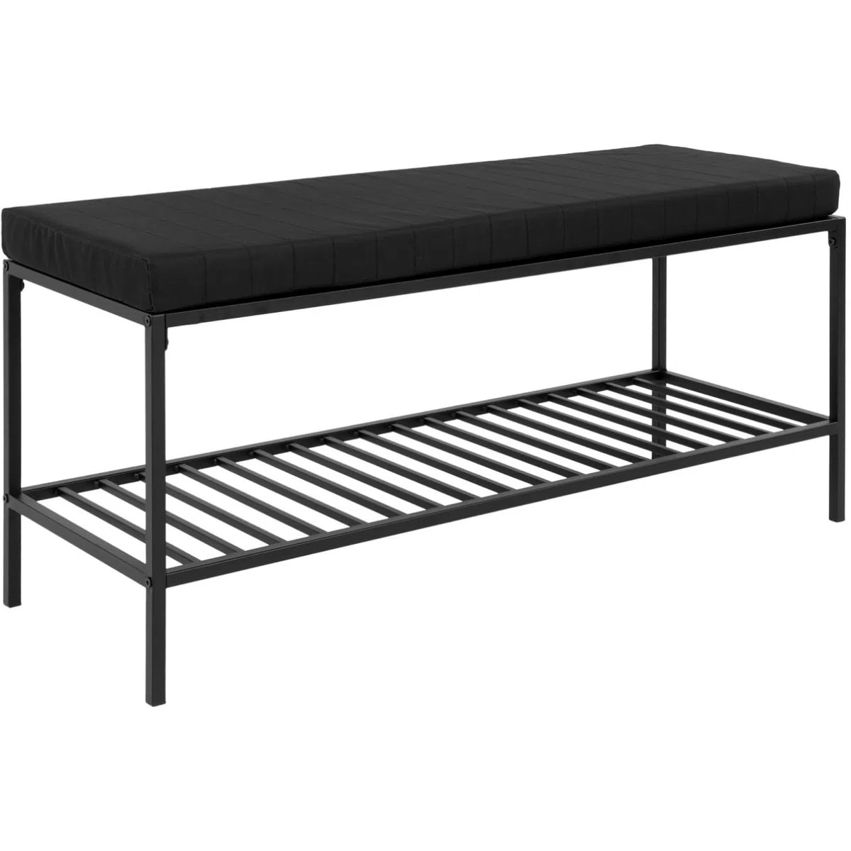Dezain® Home - Sitzbank Vita aus Metall – Schwarz