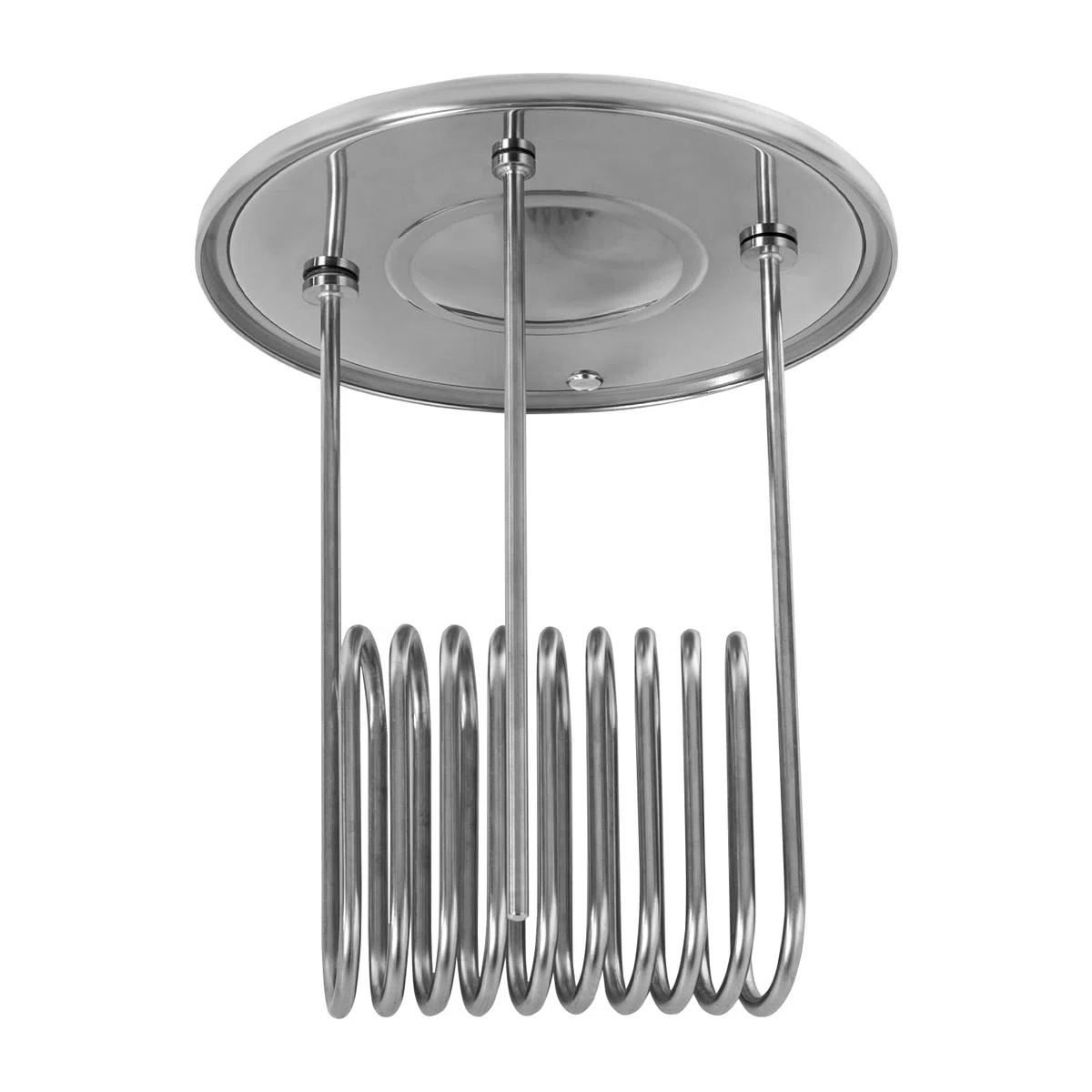 Bierbrauset 32L Gärbehälter Bierbrauanlage mit Kühler und Thermometer, Edelstahl Konischer Bierbraugerät Fermenter Lagertank, für Gärung von Heimischem Bier, Wein, Milch und Fruchtenzymen