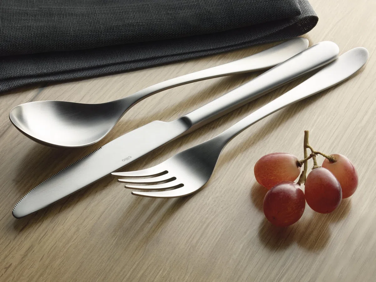 cilio Besteck-Set FIRENZE 30-teilig, Premium Edelstahl satiniert mit zeitlosem Design, abgerundete Griffe für erlesene Tafelkultur, inklusive Geschenkverpackung, ideale Geschenkidee