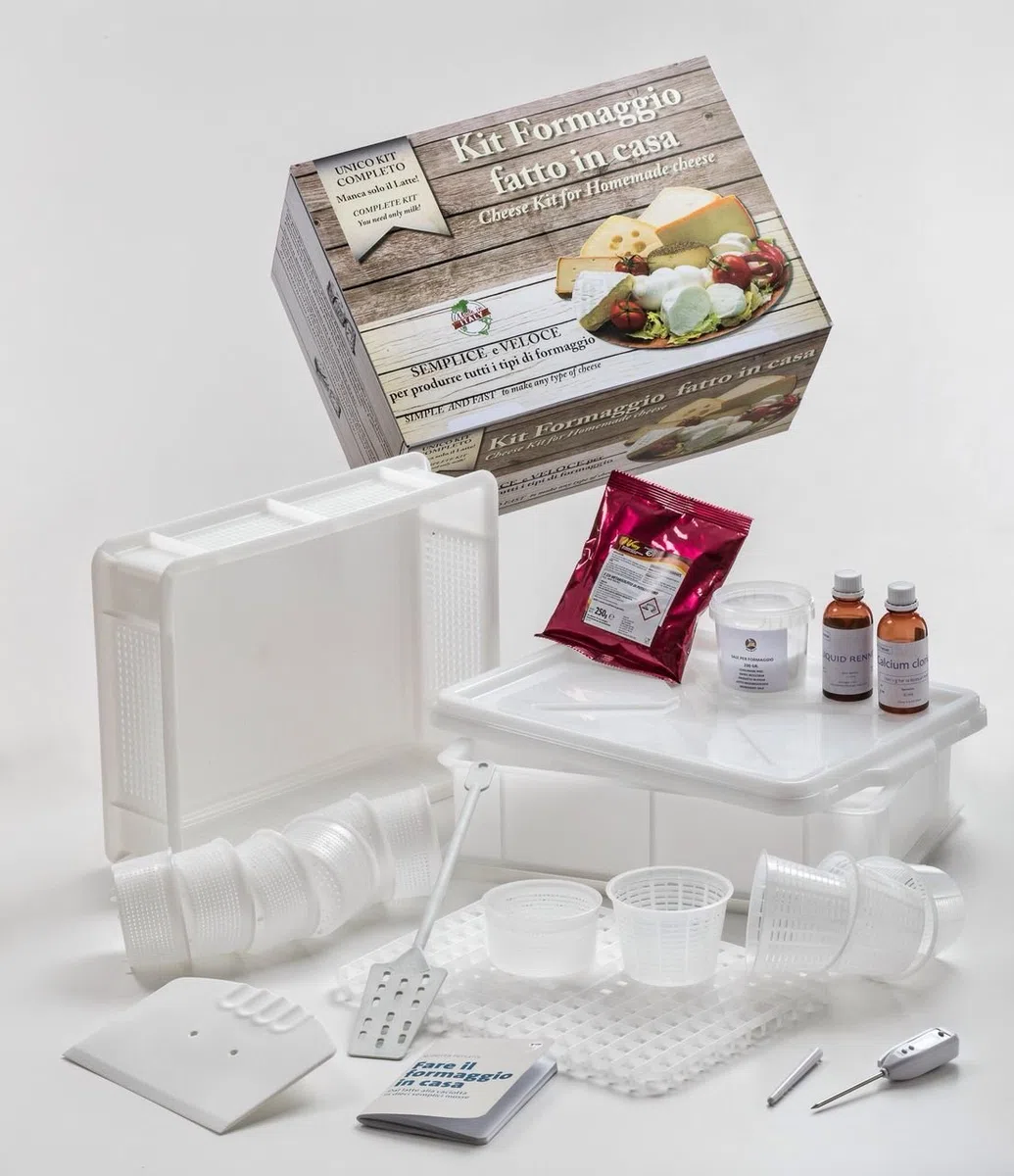Käsepaket für Anfänger – Anfängerpaket Käse | Käseherstellung Set | Käse Machen